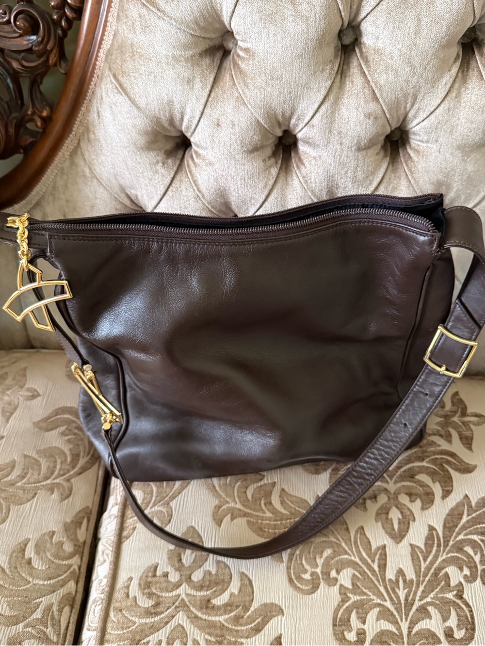Paloma Picasso brown shoulder bag